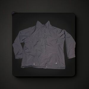 L.L. Bean Men's Black Rain Jacket